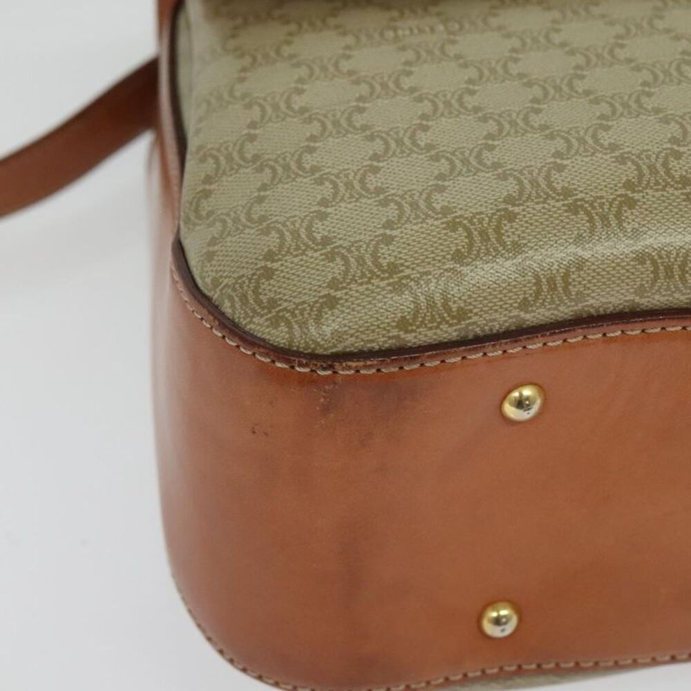 Céline Macadam Beige, Brown Canvas, Leather Handbag (Pre-Owned) - Picture 9 of 16
